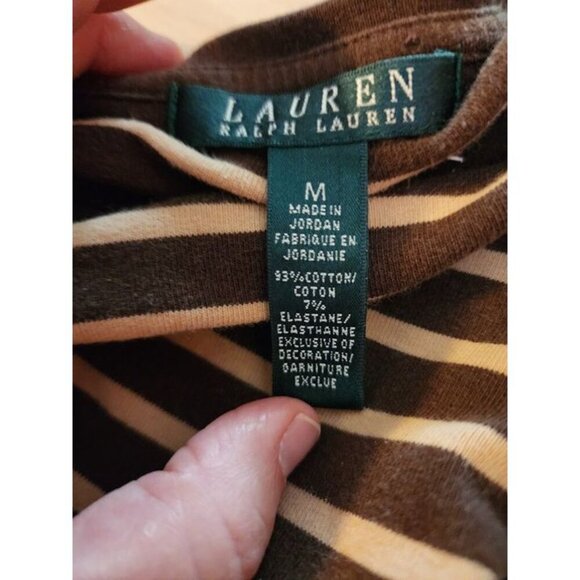 Lauren Ralph Lauren M Brown Minimalist Warm Causal Business Chic. Cool Weather. - Picture 2 of 12